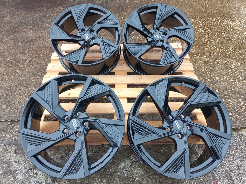 19 Audi Rs-2025 line A6 A7 A8 Q3 Q5 Rs6 Rs7 Piano Black 8.5j et35