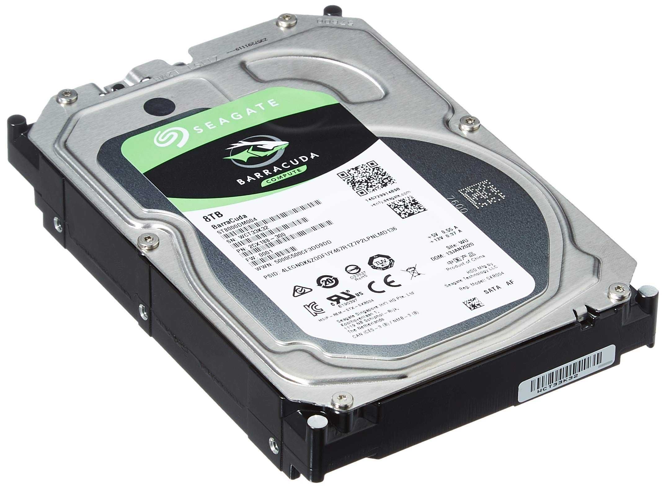 Хард диск SEAGATE BarraCuda 8TB,  ST8000DM004