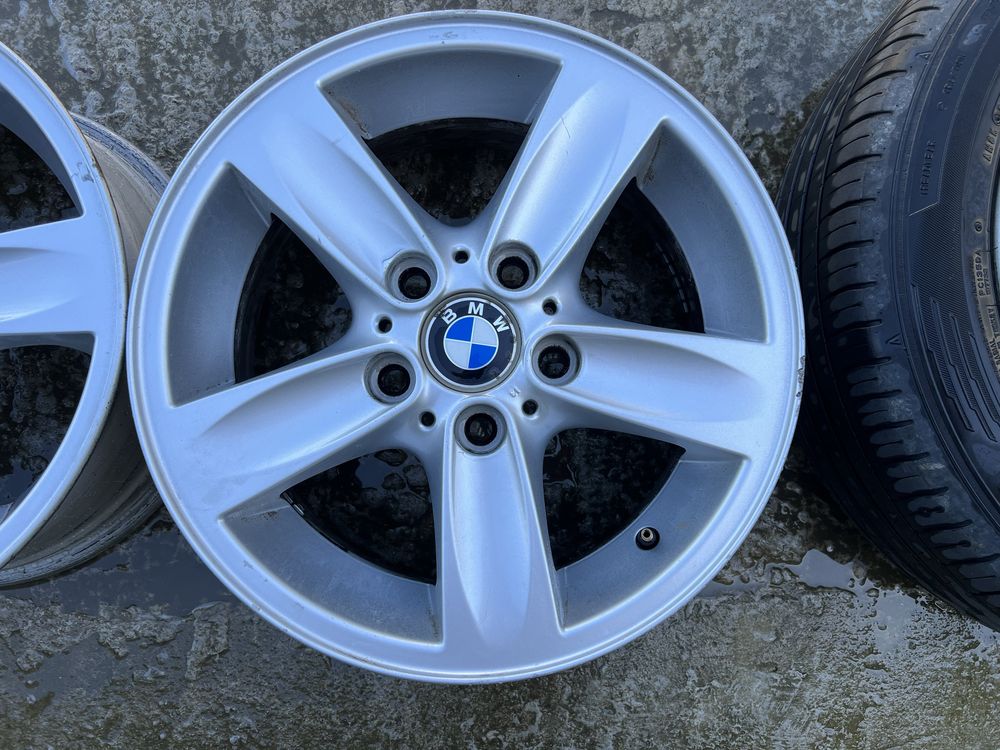 Jante 16" BMW, 2 anvelope vara 205 55 16