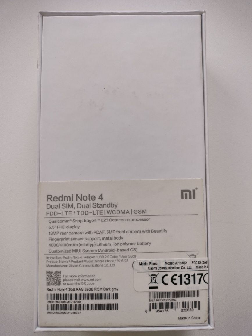 Xiaomi redmi note