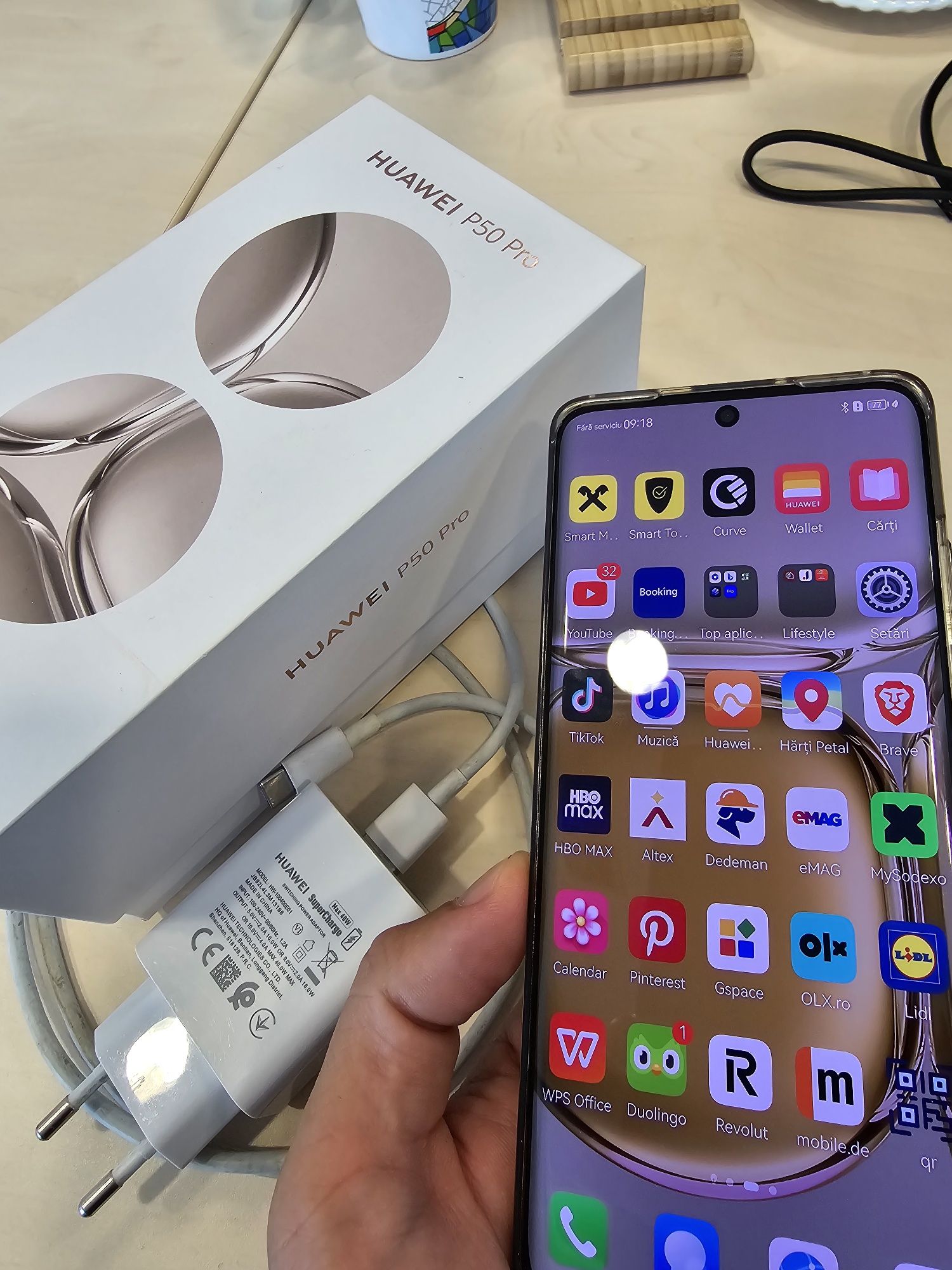 Huawei P50 Pro gold 256gb , 8GB RAM