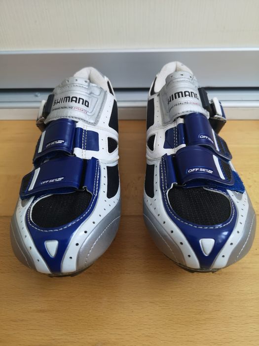 Pantofi ciclism profesionali Shimano cu placute SPD