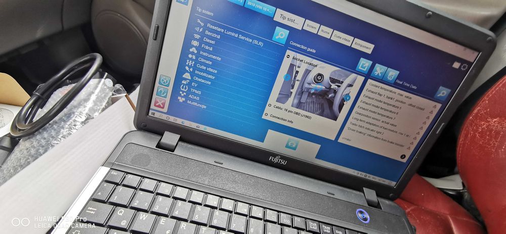 Laptop Fujitsu cu tester Auto pentru toate autoturismele și camioanele
