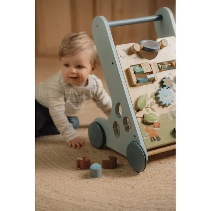 Дървена Проходилка с Активности Forest Friends