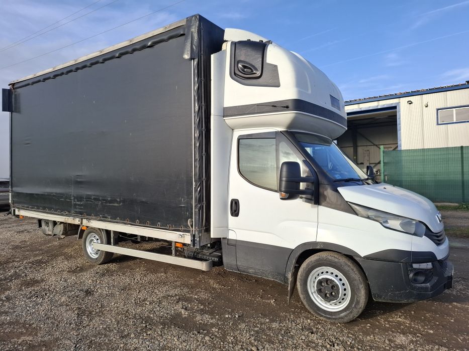 Iveco daily 2019 12 EP euro 6 cat.B prelata role decopertabila +Lift