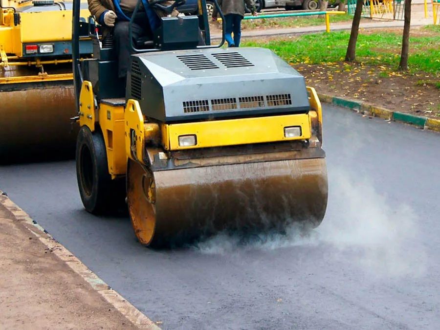 Асфальтирование.Асфальт