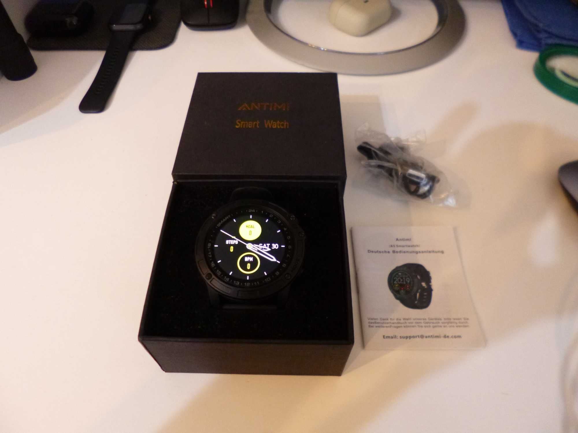 Smart Watch inteligent IPS 68,monitor cardiac,tensiune arteriala