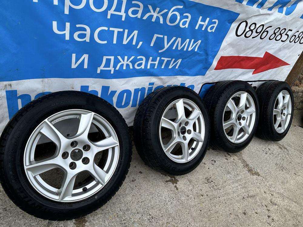 15 5х100 джанти с гуми
