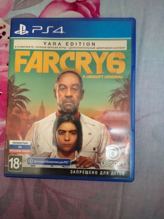 Диск на PlayStation 4 Far Cry 6