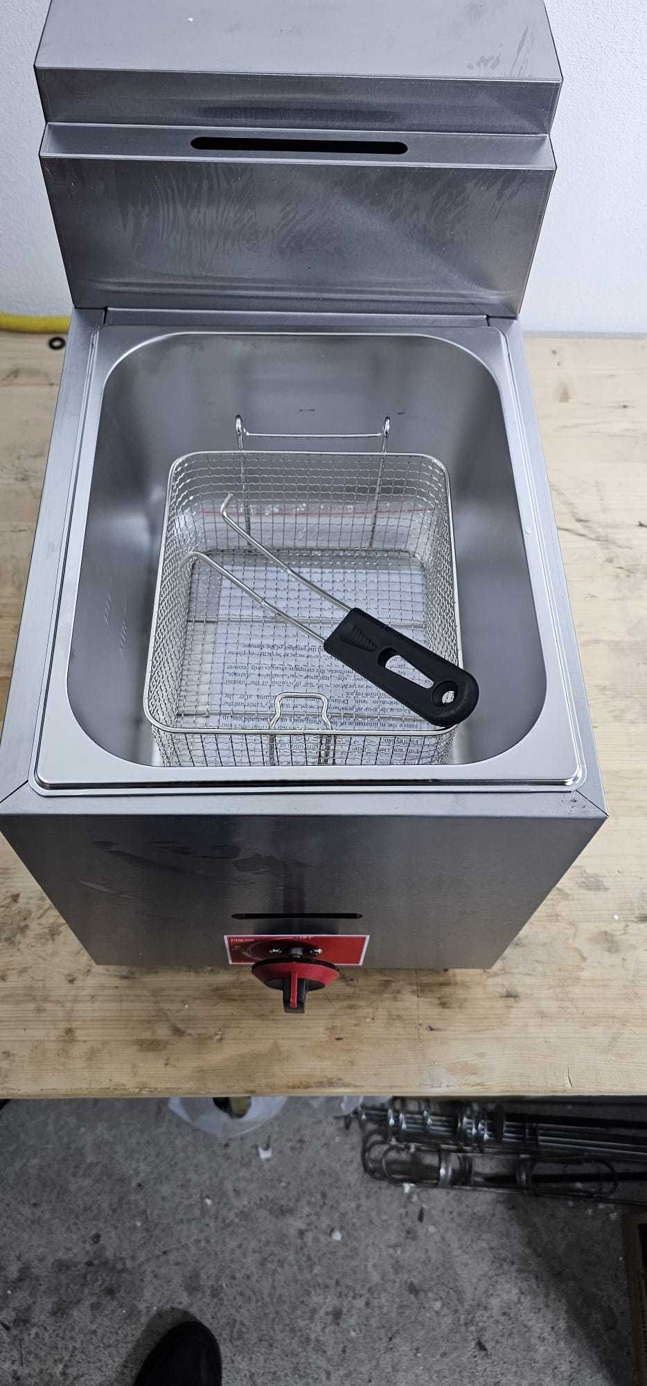Friteuza 6l alimentare gaz -TRANSPORT GRATUIT