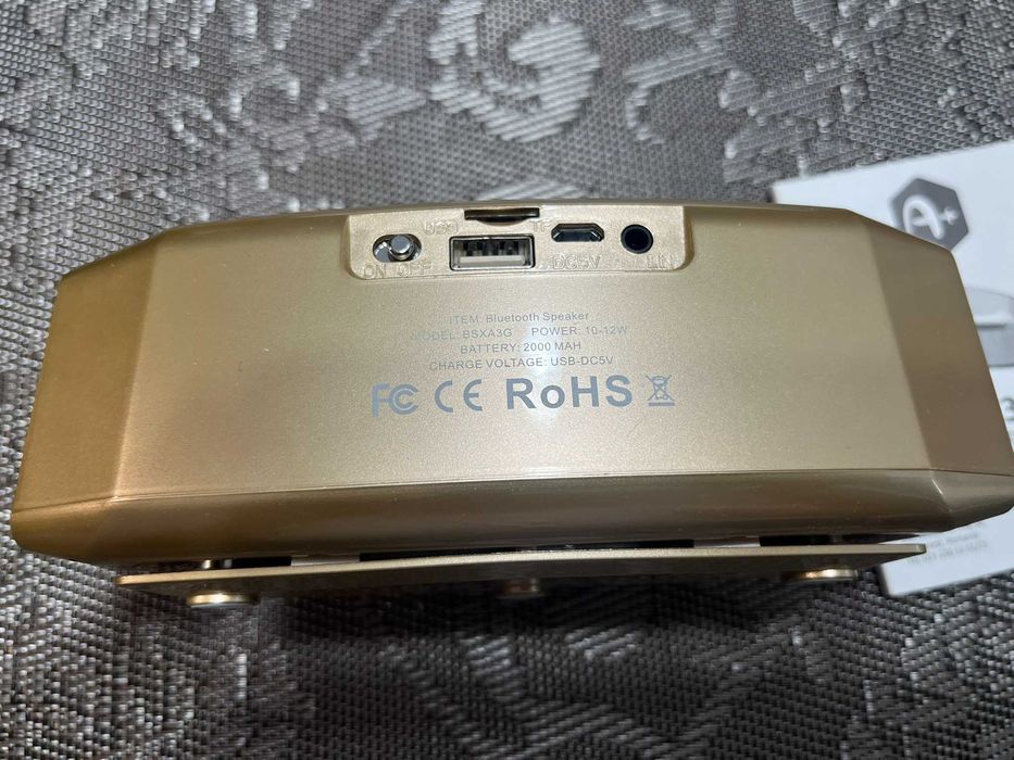Преносим Bluetooth високоговорител A+ Soul КОЛЕДНА Цена 10лв