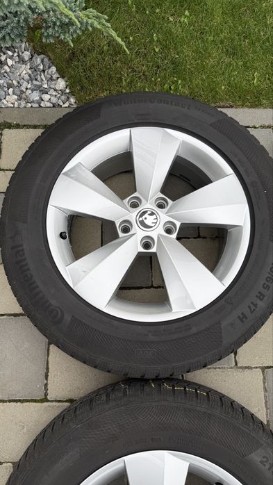 Roti iarna Skoda Kodiaq jante 17 5x112 Tiguan R-line 215 65 17 KaroqQ3