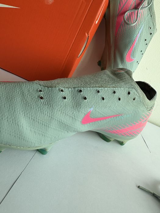 Nike Mercurial Zoom Vapor 16 Pro FG - Сив футболни калеври