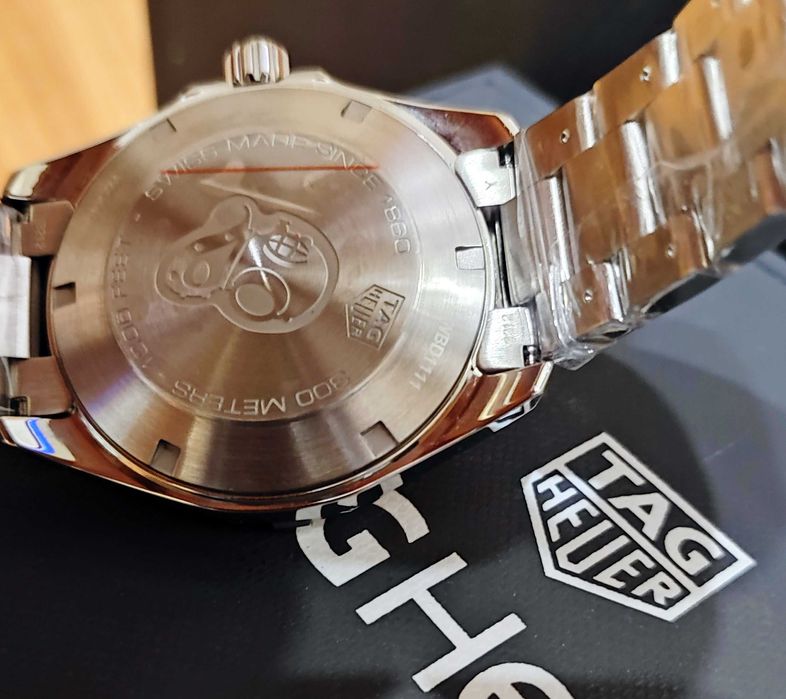 Брутален TAG HEUER AQUARACER WBD1111 Мъжки Часовник НОВ! Намаление 45%
