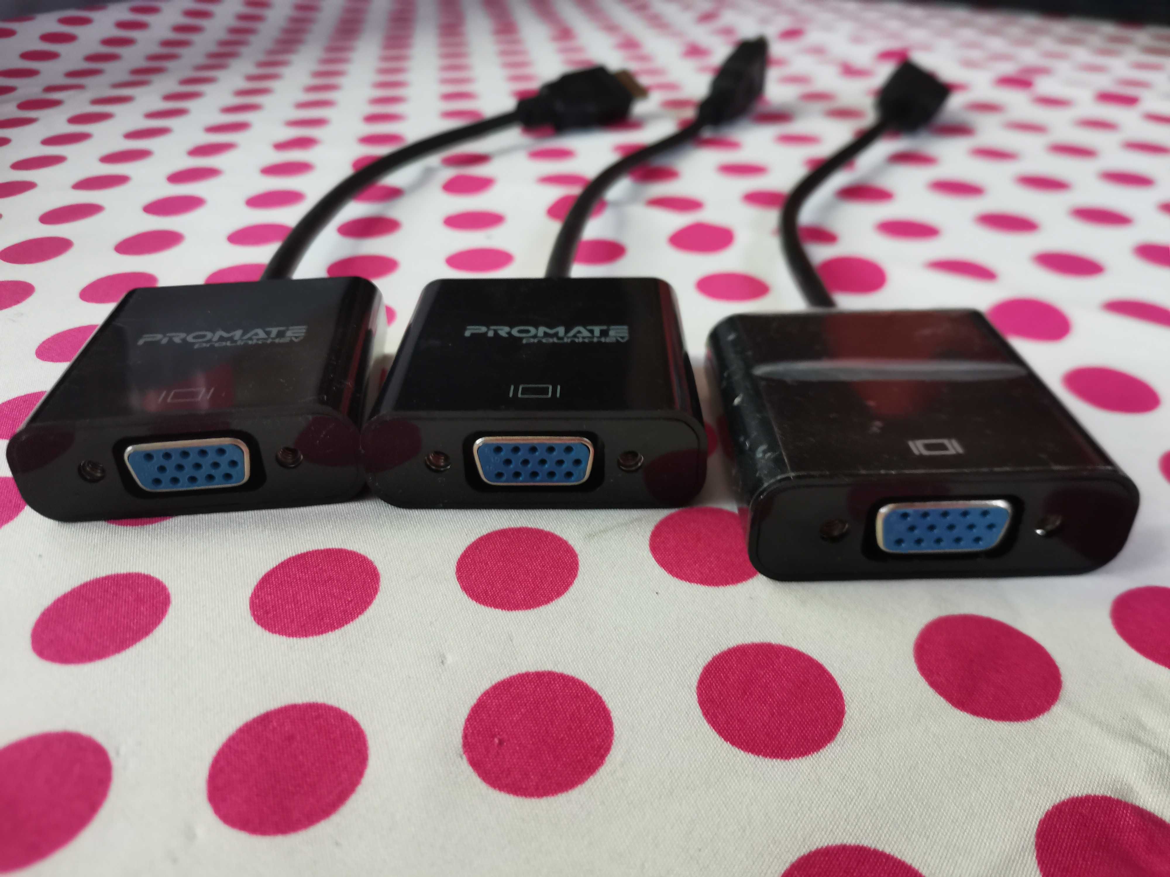 Mufa adaptor Convertor de la HDMI la VGA HDMI to VGA.