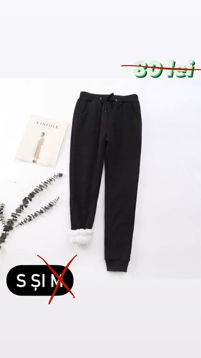 Pantaloni de trening grosi