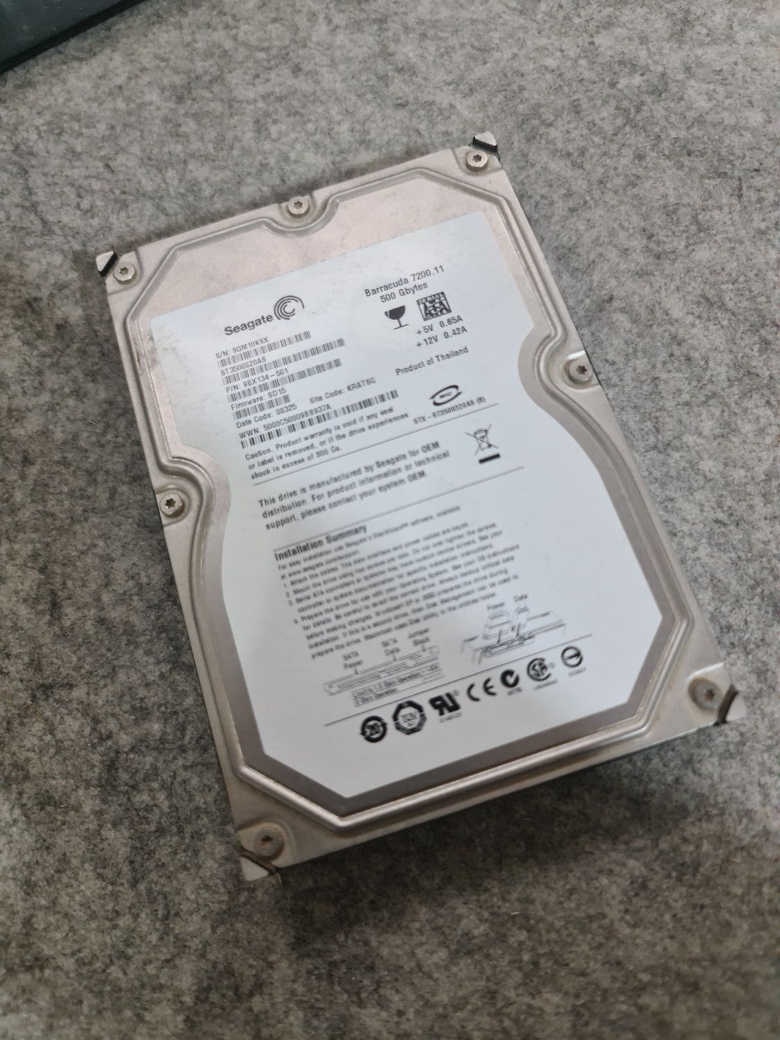 Hdd 500 gb обмен на ssd накопитель