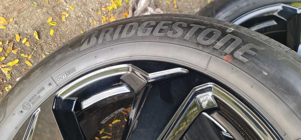 Set Jante Toyota cu Anvelope Bridgestone 225/60/R18 și senzori TPMS