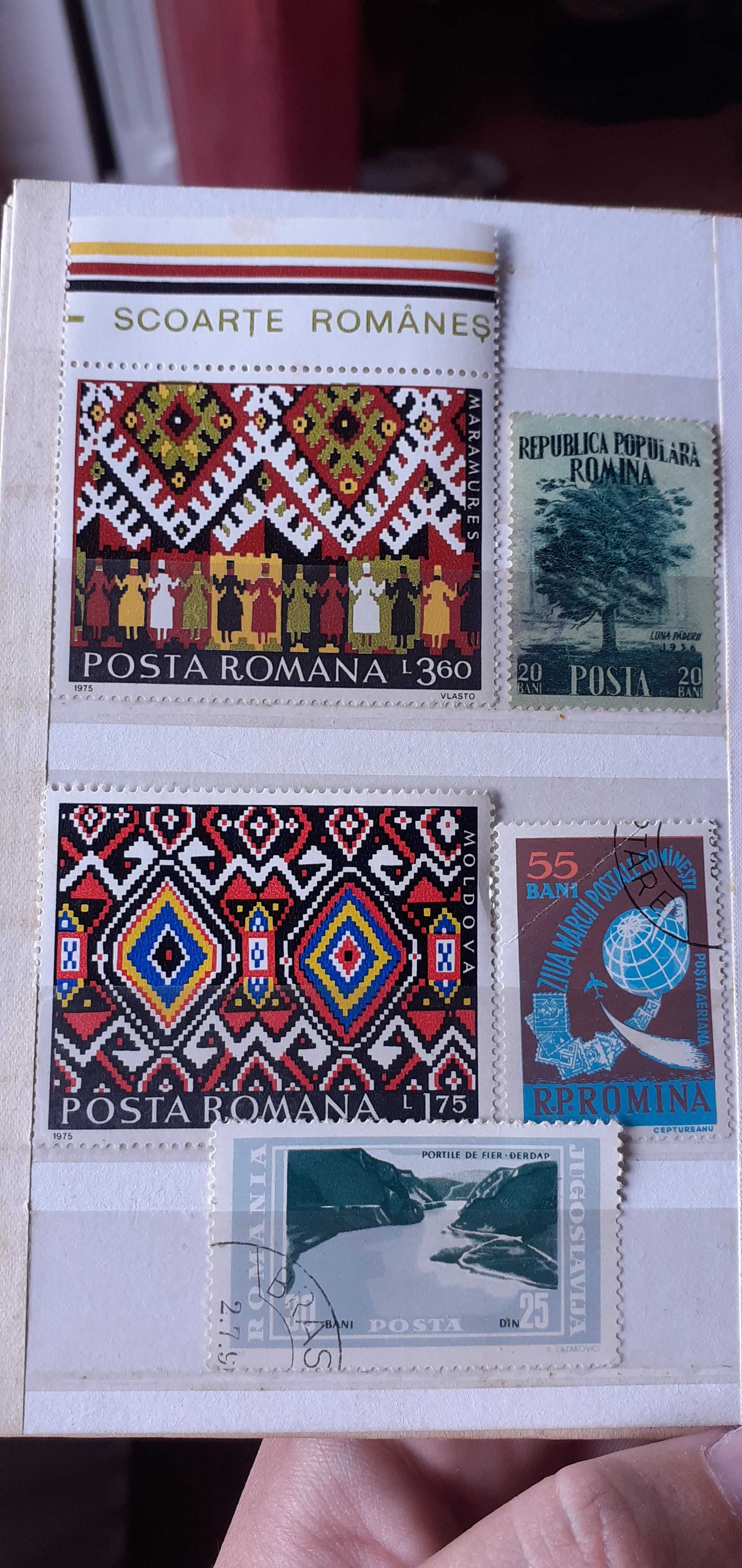 Vand album timbre de colectie romanesti si straine livrare gratuita