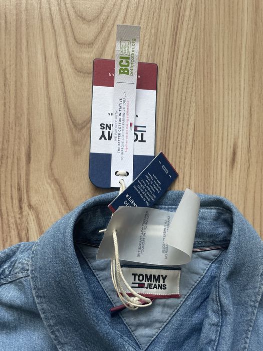 TOMMY HILFIGER Owersized fit/Нова мъжка дънкова риза L
