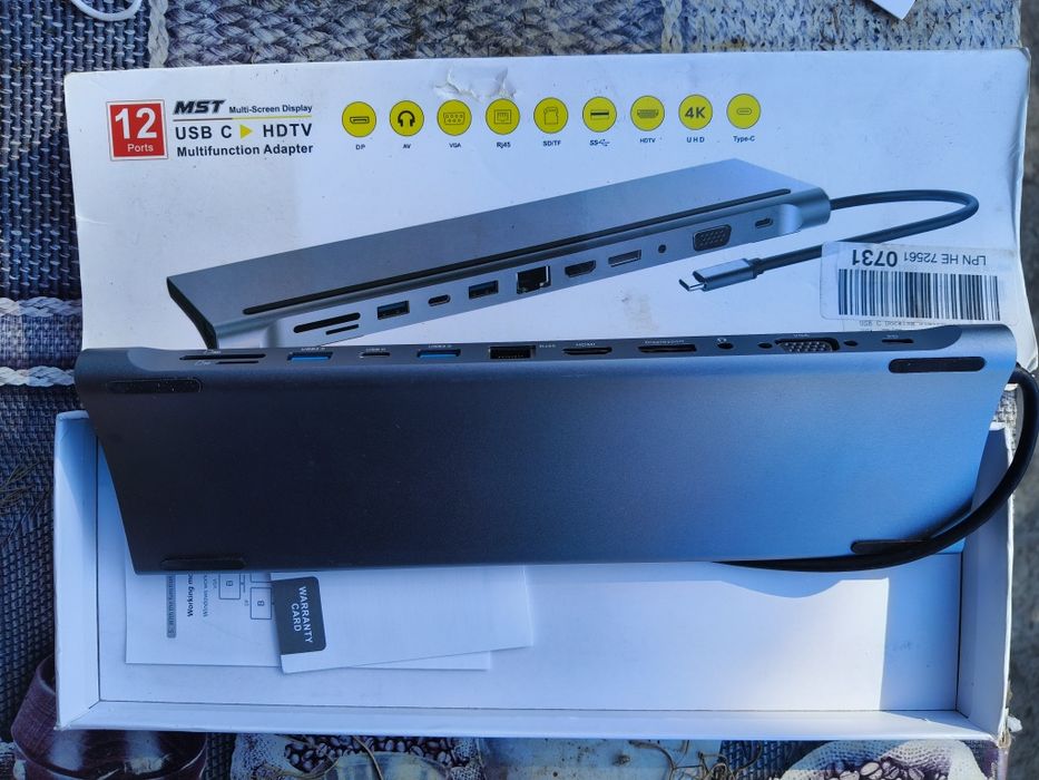 Adaptor Hub USB tipe-C