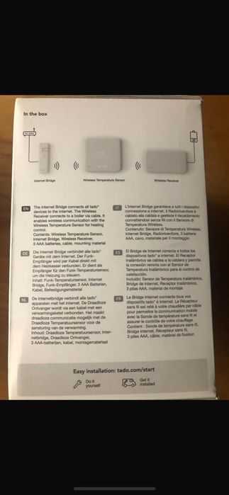 Termostat Tado V3 + nou sigilat