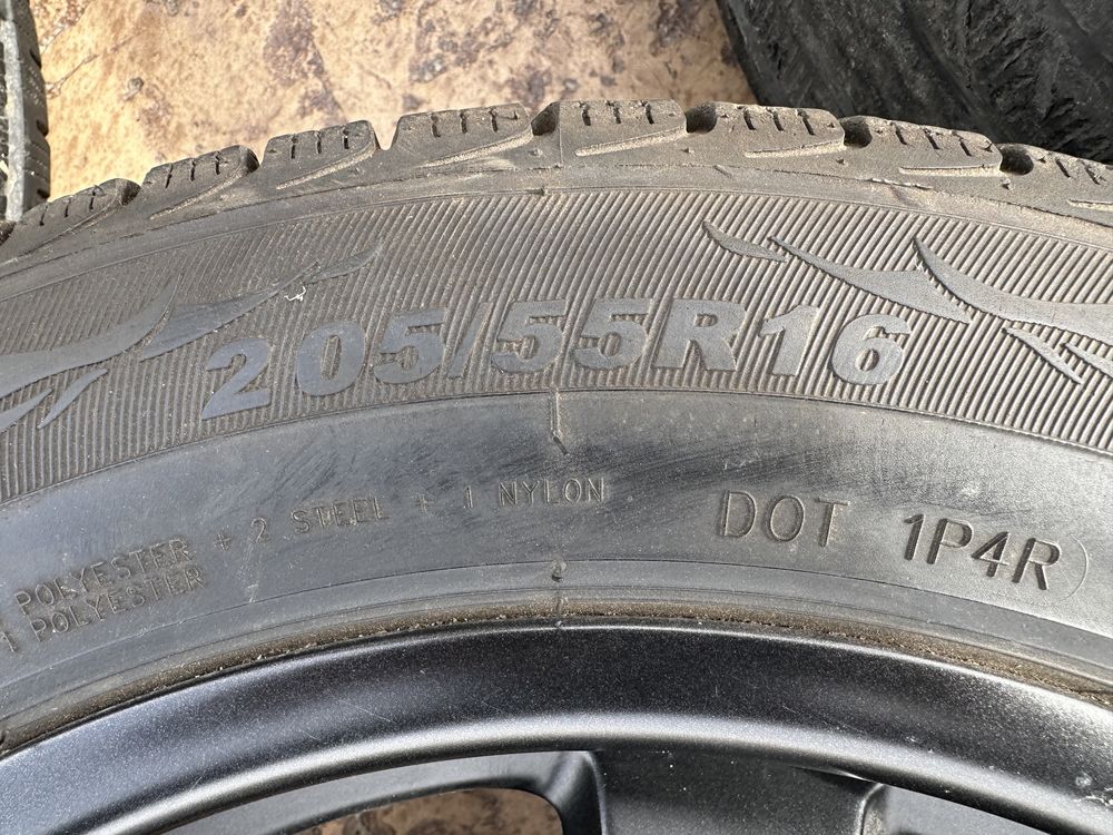 Джанти с гуми 5х120 205/55R16