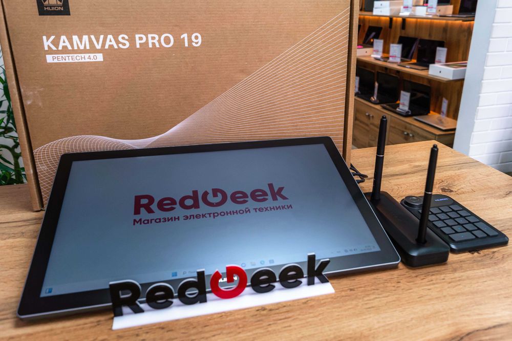 Графический планшет Huion Kamvas Pro 19 Магазин Red Geek