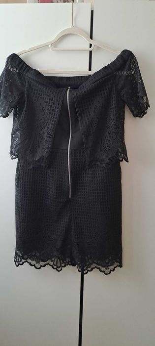 Дамска рокля рязана дантела