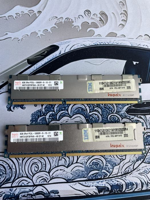 Registered Ram - Hynix - 2x8GB - DDR3L - ECC