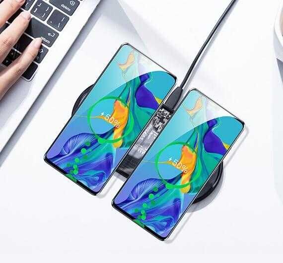 Baseus Simple 24W 2in1 Wireless Charger (TZWXJK-C01) - двойна поставка