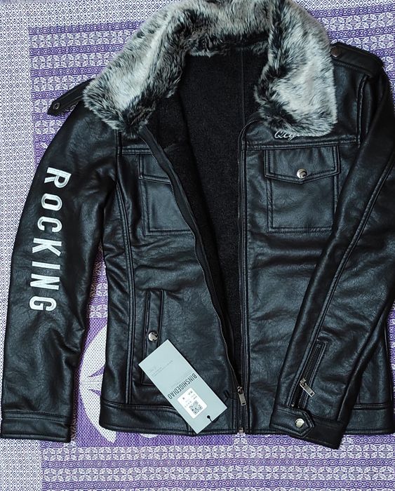 Кожаная куртка новая