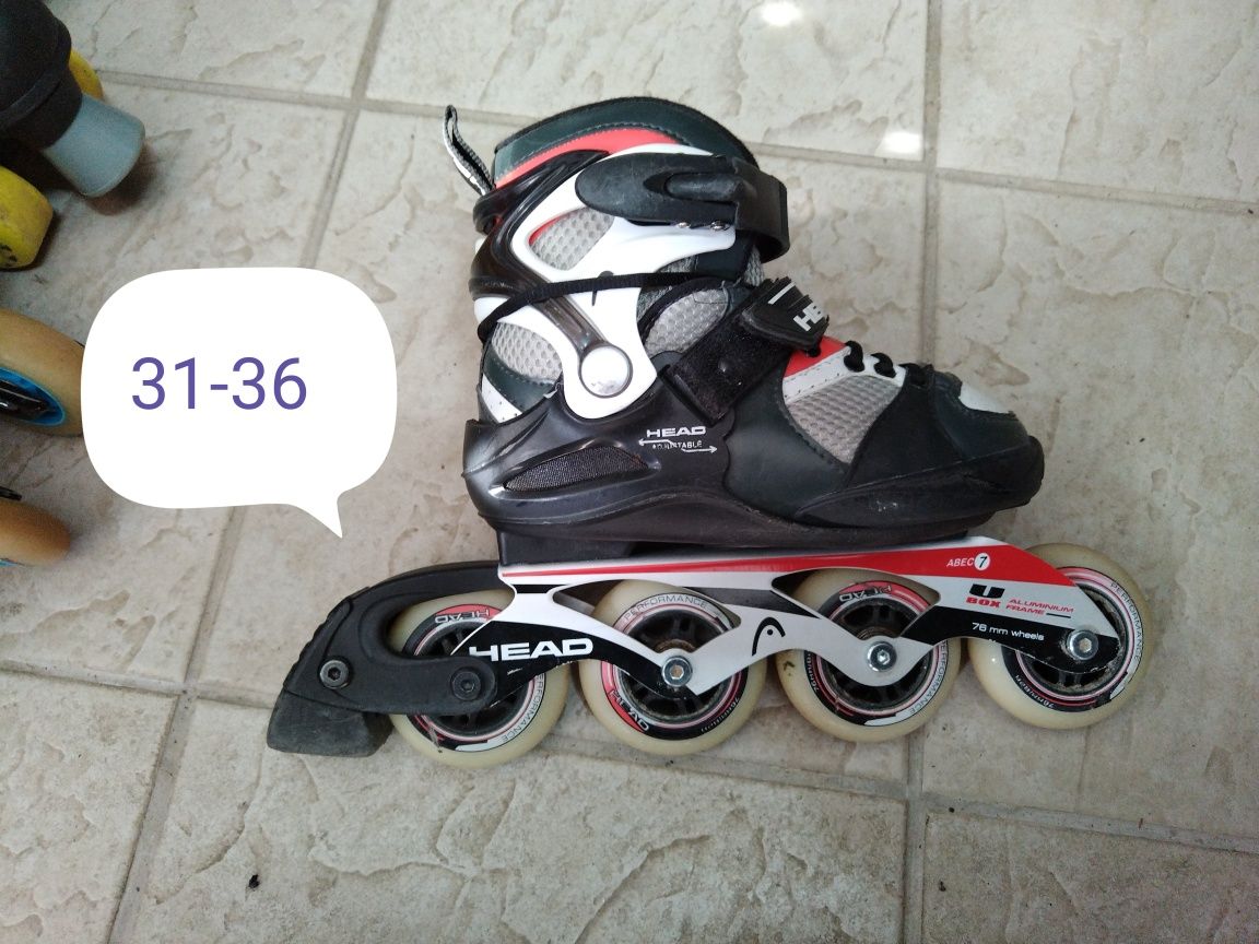 Ролери Salomon Rollerblade K2 Hyskate Hudora Head Bladerunner