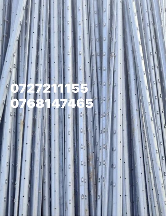 Spalier zincat metalici stalpi gard vie