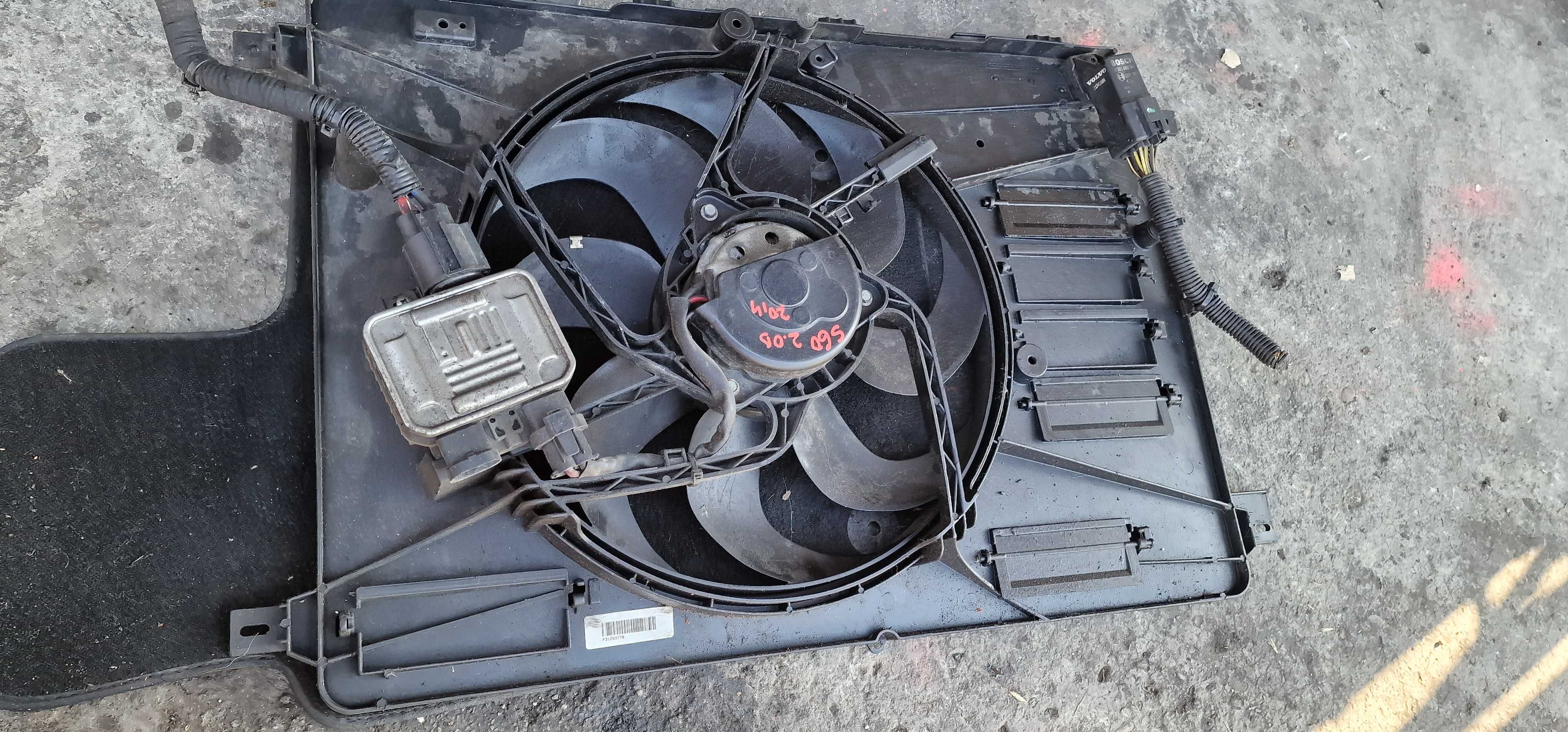 Electroventilator Volvo S60 2.0 d Euro 5 2014  6G91-8C607-MG