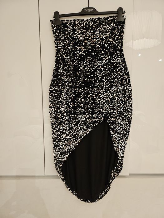 Roberto Cavalli официална  рокля с пайети  S