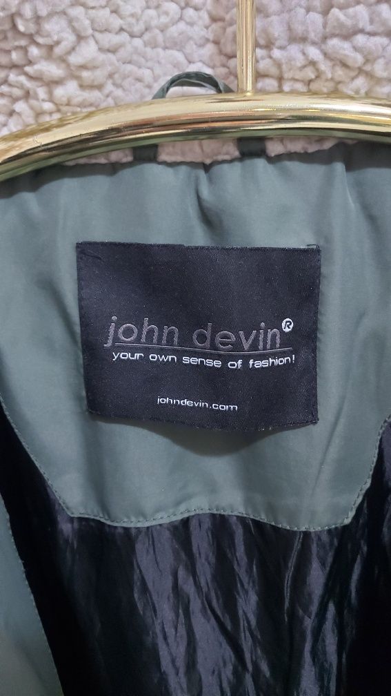 Geaca jacheta de iarna cu gluga casual John Devin L