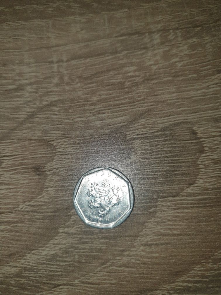 Монета 20 Чешки Халера 1995гCzech