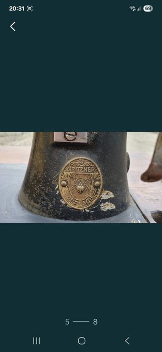 Mașină de cusut Gritzner Durlach