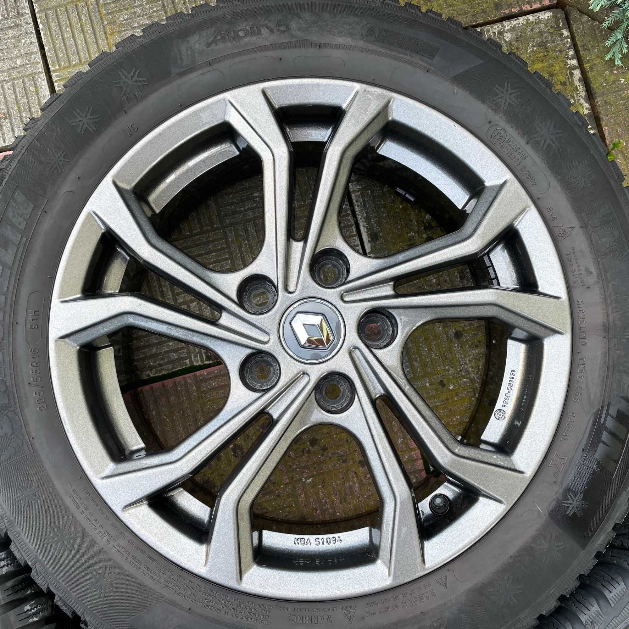 Jante Renault Megane 3 4 Scenic Talisman Fluence 5x114.3 - 16" iarna