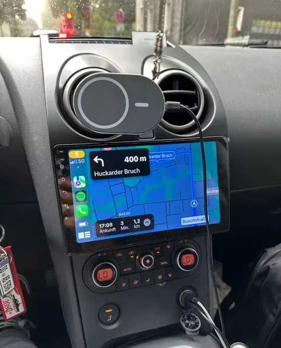 1-8GB Navigatie dedicata Android Nissan Qashqai 1 J10 CARPLAY QLED