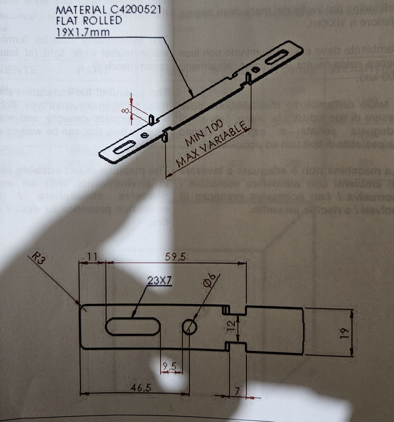 Vand masina productie distantiere pentru cofrat