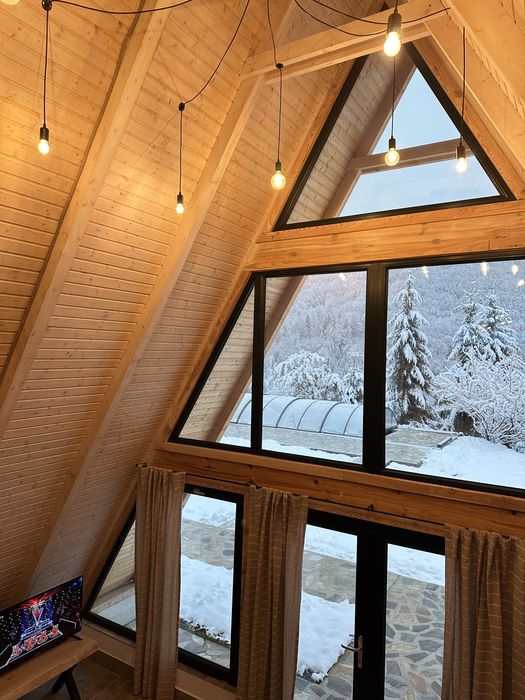 Cabana A-frame cu piscină de inchiriat Rachitele-Cluj