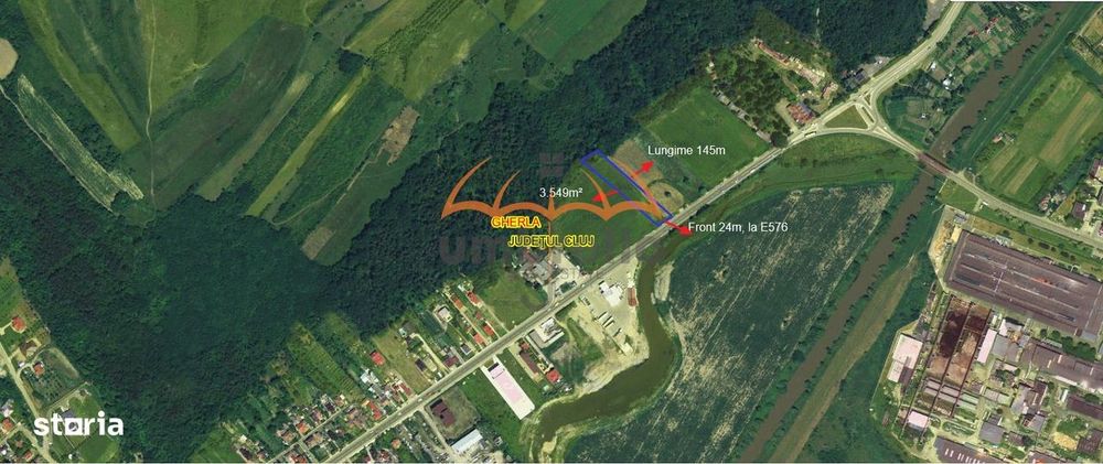 Teren de vanzare  in Gherla, Strada Clujului 3.549m²