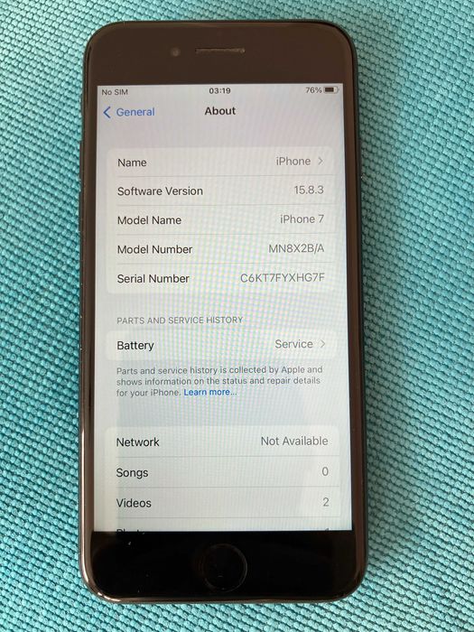 iPhone 7 32GB Jet Black черен