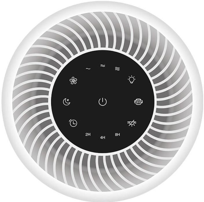 Purificator aer ALECOAIR P14MINIO, 4 trepte viteza, HEPA, alb
