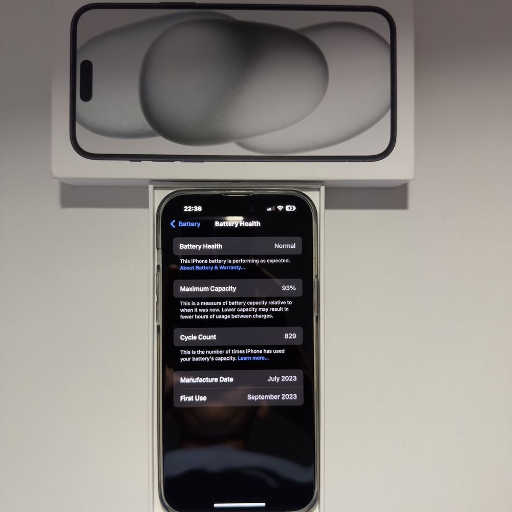 Iphone 15 plus 128 gb Перфектен!!!