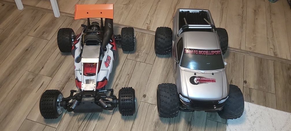 Automodel rc Monster truk FG benzina nu nitro nu traxxas hpi hobao