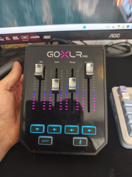 Goxlr mini cu garantie inca un an