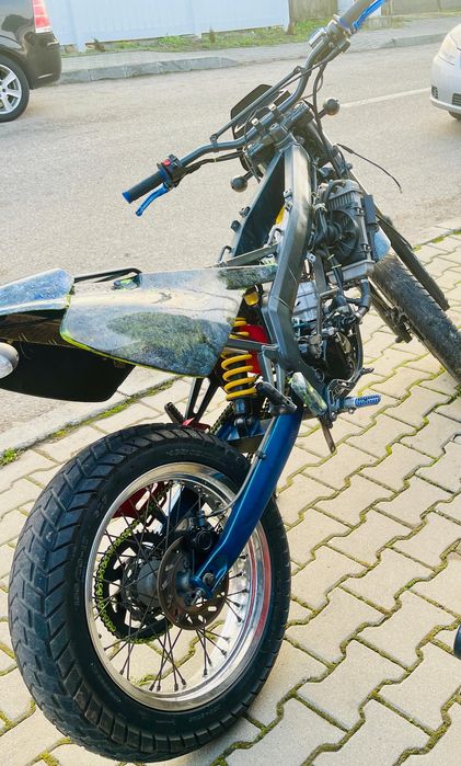 PitBike Enduro strada circuit Derbi Senda 2014 88cc schimb cu ATV